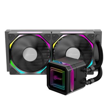 Imagem de Water Cooler Kalkan Delta ARGB 240mm - (AMD / INTEL) - TDP 280W - Preto - KLK00050
