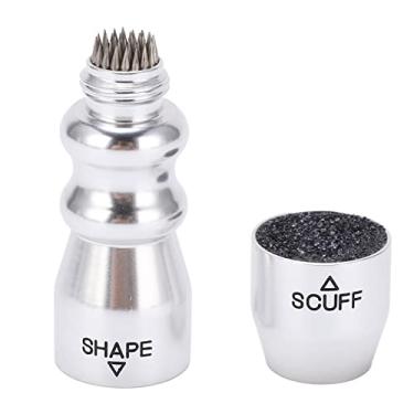 Imagem de Yosoo Health Gear Ferramenta de Ponta de Taco de Piscina, Pino de Picada de Modelador de Ponta de Taco de Liga de Alumínio, Com Movimento Giratório para Melhor Fricção, para Bastão de Bilhar de