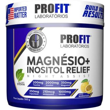 Imagem de Magnésio + Inositol Relief Pote 300g - Profit, Maracujá