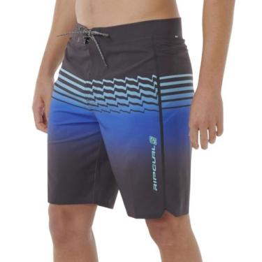 Imagem de Bermuda Rip Curl Água Mirage Simulate 20 Preto/Azul, 44, Black