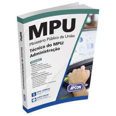 Imagem de Apostila MPU 2025  Técnico do MPU/Administração - Editora Apcon