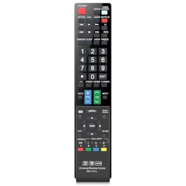Imagem de Gvirtue Substituição universal compatível com controle remoto para Smart TV/HDTV/ 3D/LCD/LED, GA935WJSA GA806WJSA GA840WJSA GA480WJSB GB004WJSA GB118WJSA GB004WJSA GB004WJSA GB005WJSA GJ221-C GJ221-R