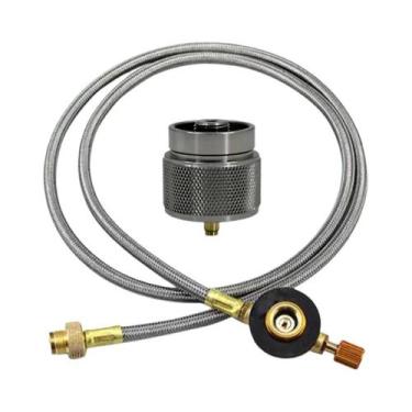 Imagem de Cabo De Extensão De 1M Para Conexão De Tanque De Gás Para Fogão De Cam