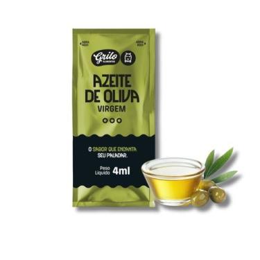 Imagem de Caixa De Azeite De Oliva Sachê 4ml Grilo 204 Unidades - Grilo Doce