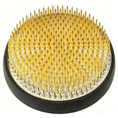 Imagem de 80 mm Sapo floral grande arranjos de flores suprimentos Ikebana Kenzan japonês com base de borracha (8 cm)