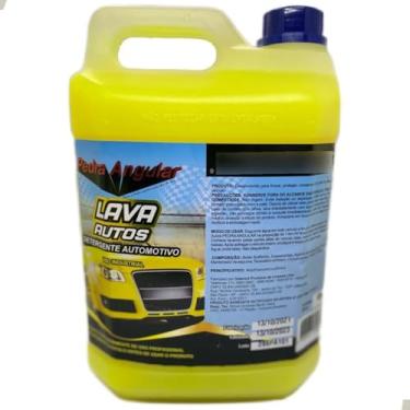 Imagem de Shampoo Automotivo Detergente Concentrado Carro Moto Brilho Intenso 5 Litros