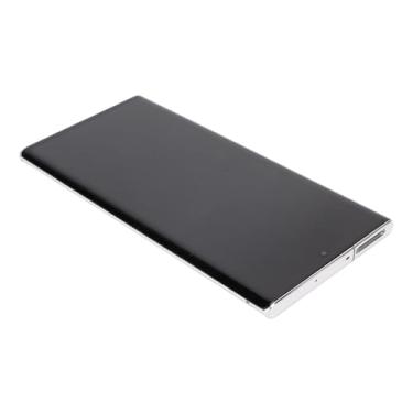 Imagem de Generic Note 10 Plus AMOLED LCD Substituição de Tela Com Suporte para Impressão Digital para Reparo de Telefone Com Moldura e Ferramentas para Entusiastas de Tecnologia (Prata)