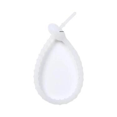 Imagem de Chaveiro De Silicone Com Cordão E Fecho De Rosca, Anel Para Chaves, Ac