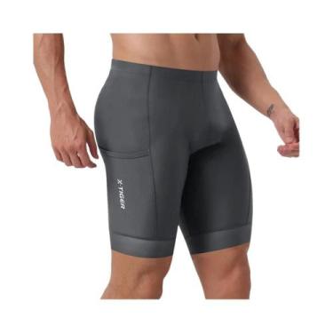 Imagem de Calças De Ciclismo Masculinas Respiráveis Antiderrapantes Com Almofada