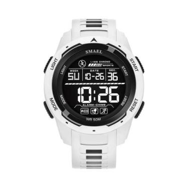 Imagem de Relógio Esportivo Digital Masculino À Prova D'água SMAEL Com Mostrador