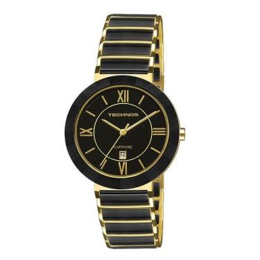Imagem de Relógio Feminino Technos Elegance Cerâmica Preto 2015Ce/4P