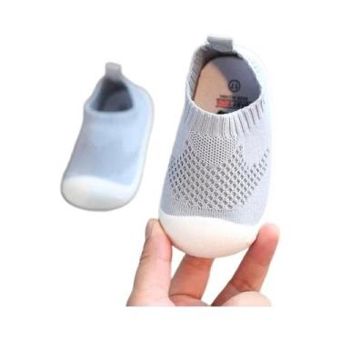 Imagem de Sapatos Respiráveis De Malha Para Bebês E Crianças Pequenas, Primeiros