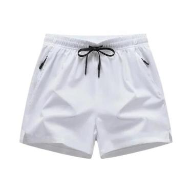 Imagem de Shorts Esportivos Masculinos Leves De Secagem Rápida Em Seda Gelada 3/