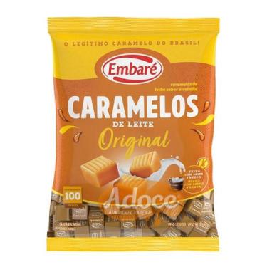 Imagem de Bala caramelo 660g embaré, LEITE