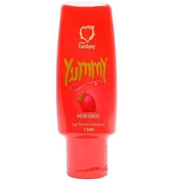 Imagem de Yummy gel térmico comestível 15ml sexy fantasy, MORANGO