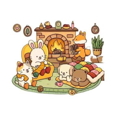 Imagem de Livro De Colorir Para Adultos E Adolescentes: Cenas De Personagens Jap