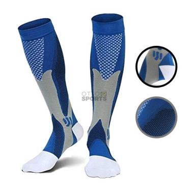 Imagem de Meia 3/4 Alta Compressão Performance Estimula Circulação - Ottosports,