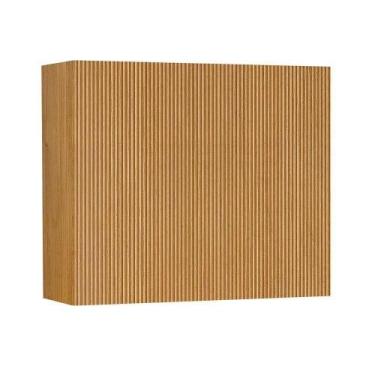 Imagem de Armário De Cozinha Madeira Aéreo 2 Portas E Prateleiras Dakota Valdemó