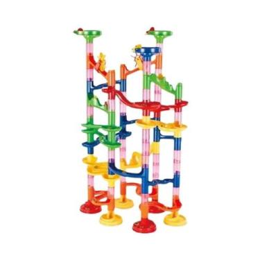 Imagem de Pista De Bolinhas 3D Para Crianças, Blocos De Montar, Labirinto, Brinq