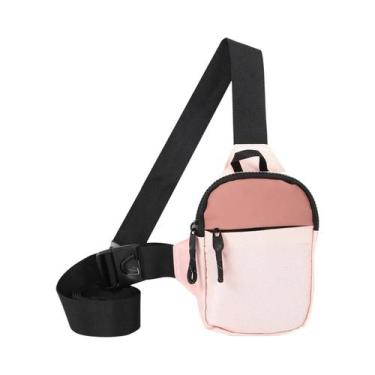 Imagem de Bolsa De Cintura E Peito Unissex 2 Em 1 Multifuncional Para Viagem Ao 