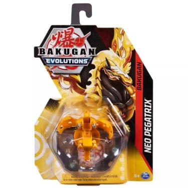 Imagem de Bakugan Evolutions 2022 Aurelus Neo Pegatrix 2-inch Core Collectible Figure and Trading Cards