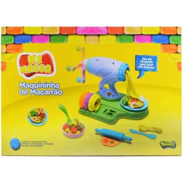 Imagem de Massinha Comidas Maquininha de Macarrão - com Acessórios