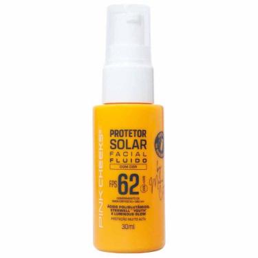 Imagem de Protetor Solar Facial Fluido Com Cor Pink Cheeks Tint FPS 62 FPUVA 36 