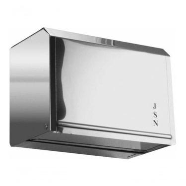 Imagem de Toalheiro para Papel Interfolha M1i para Folhas 23 X 27 cm (2 Dobras) Inox Higipack