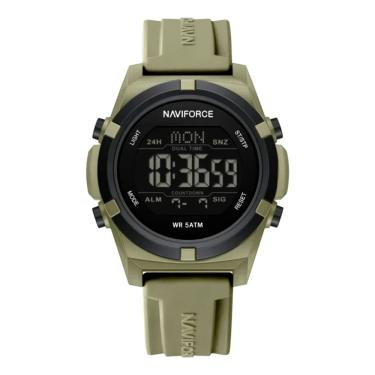 Imagem de Relógio Masculino LCD Duplo Esportivo 5ATM à Prova D`água