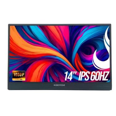 Imagem de Monitor Portátil Gamer Rise Mode Portavision 14" Full HD 60hz IPS, Min