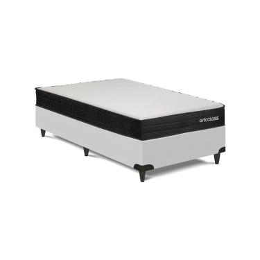 Imagem de Cama Box e Colchão Poli D45 - Solteirão(108x198)- Ortoclass