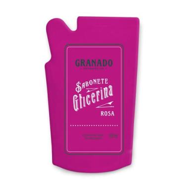 Imagem de Sabonete Líquido Granado Glicerina Rosa Hidratante Refil 300ml