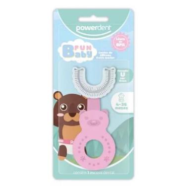 Imagem de Escova Dental Infantil Fun Baby Powerdent Cabeça em U 1 Unidade