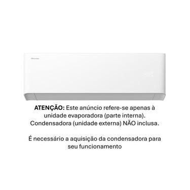 Imagem de Ar Condicionado Split Inverter 36000 BTUs Frio Hisense HiWall WiFi HiNano Alta Eficiênc...