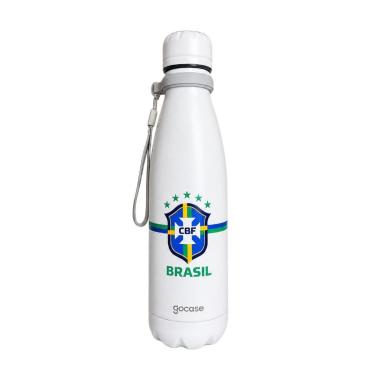 Imagem de Garrafa Térmica Brasil Gocase Fresh 500ml Oficial Tamanho:Único; Gênero:Masculino;-Masc...