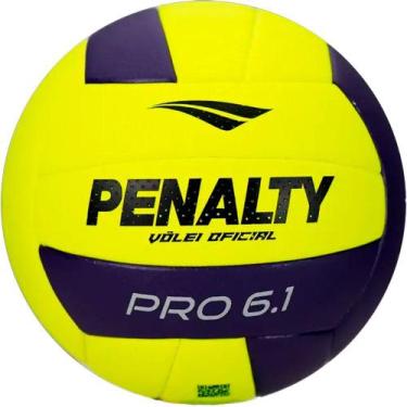 Imagem de Bola Vôlei Penalty 6.1 Pro Xxvi, Amarelo, Roxo, Preto, UNICO