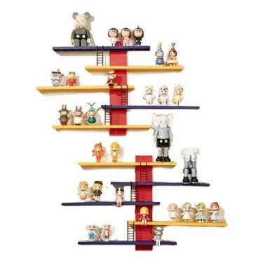 Imagem de Expositor Parede Prateleira Divertida Organizador Brinquedos - GENÉRIC