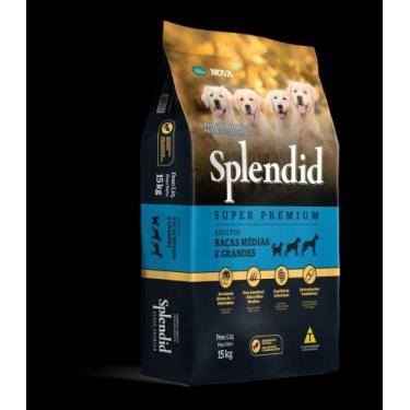 Imagem de Ração cães adultos raças médias e grandes 1kg - SPLENDID