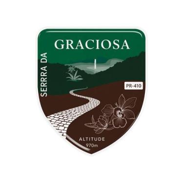 Imagem de Adesivo Resinado 3D Serra da Graciosa - Cobra Motoparts, PRETO