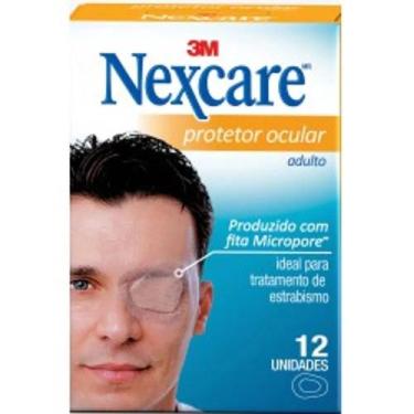 Imagem de Nexcare protetor ocular adulto 12 unidades