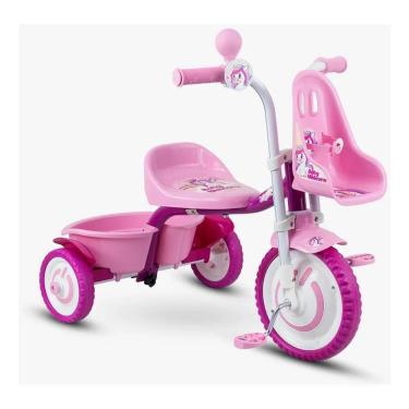 Imagem de Triciclo Infantil Nathor Motoca You 3 Girl 3 Unicórnio