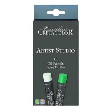 Imagem de Giz Pastel Oil Artist Studio Line Cretacolor 12 Cores