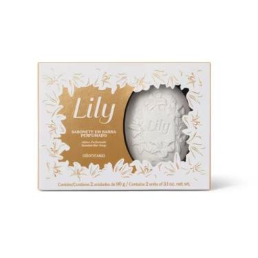 Imagem de O BOTICARIO LILY SABONETE EM BARRA PERFUMADO 2x90g - O Boticário