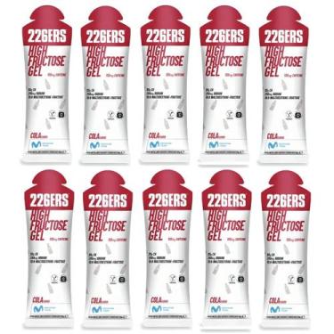 Imagem de Kit com 10 Sachês Gel 226Ers High Fructose, Cola