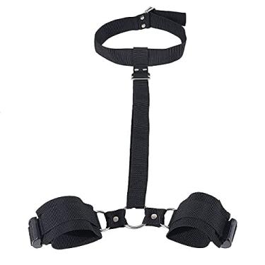 Imagem de Kit Bondage Com Algema Para Pulso e Pescoço Para Prender