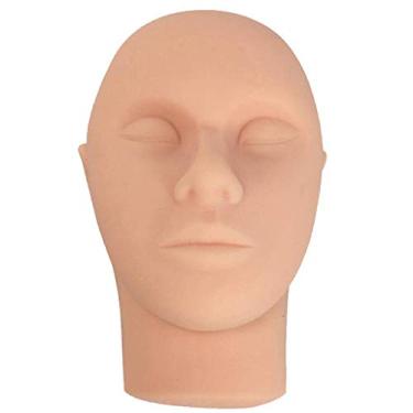 Imagem de Modelo de injeção de cabeça – Modelo de treinamento de injeção de cabeça de silicone – Modelo de ensino de manequim facial de silicone para treinamento de manequim facial – para ensino de exibição de estudo