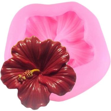 Imagem de Molde De Silicone Flor, Hibisco, Jardim