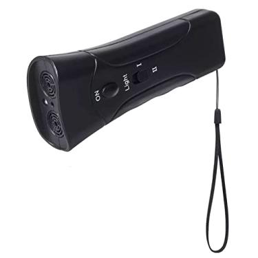 Imagem de Kiboule Equipamento de treinamento de cães de cabeça dupla, instrutor de latidos de cães, repelente de cães com luz LED, instrutor portátil de cães