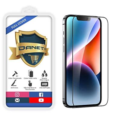 Imagem de Pel�cula De Vidro Temperado 3d Full Cover Para iPhone 14, 14 Pro. 14 Plus e 14 Pro Max Tela 6.7" Prote��o Anti Impacto (iPhone 14)