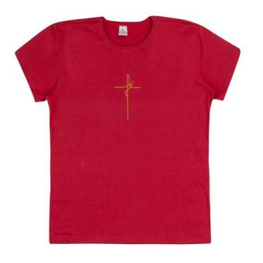 Imagem de Blusa T-Shirt Em Algodão Feminina Adulta Estampada - Roupas Mania